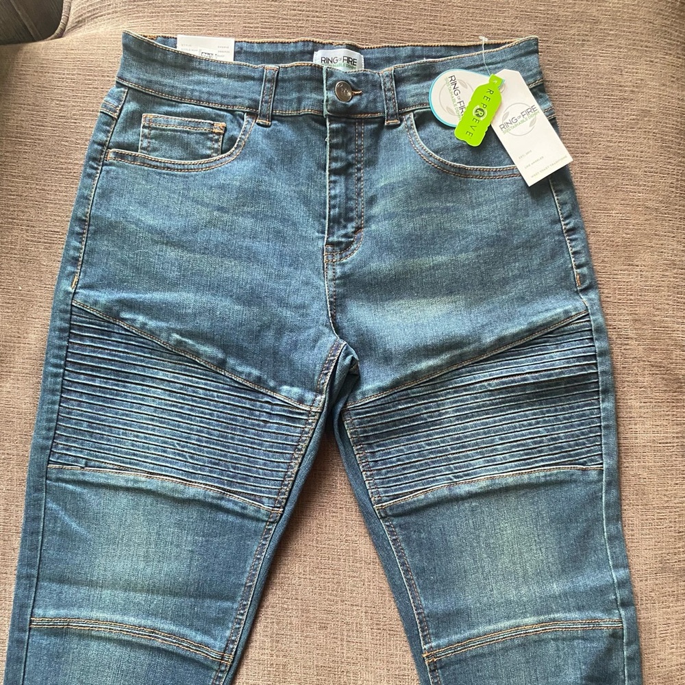 Big Boys (size 18) Chase Stretch Moto Jeans, Created for Macy's
